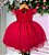 Vestido Menina Bonita Bebe Isadora Vermelho - Imagem 1