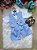 Conjunto Miss Cherry Bebe Colete Bernardo Azul Bebe - Imagem 1