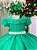 Vestido Giovanella/Giovanela Lese Rebeca Verde - Imagem 2