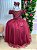 Vestido Enjoy Longo Gabriela Marsala - Imagem 3
