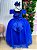 Vestido Enjoy Longo Gabriela Azul Royal - Imagem 4