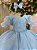 Vestido Bella Child Laize Azul Bebe - Imagem 2