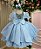 Vestido Bella Child Laize Azul Bebe - Imagem 5