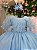 Vestido Bella Child Laize Azul Bebe - Imagem 3