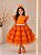 Vestido Ysa Kids Belinda Terracota - Imagem 1