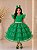 Vestido Ysa Kids Belinda Verde Bandeira - Imagem 1