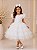 Vestido Ysa Kids Belinda Branco - Imagem 1