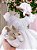Vestido Miss Cherry Poliana Branco Com Chapeu - Imagem 4