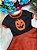 Fantasia Halloween Menina Bruxinha Abóbora Laranja - Imagem 7