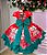 Vestido Mimadine Mary Natal Ursinhos Vermelho - Imagem 4