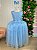 Vestido Enjoy Longo Regata Azul Bebe - Imagem 1