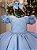 Vestido Bella Child Veronica Azul Bebe - Imagem 3
