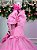 Vestido Bella Child Veronica Rosa - Imagem 5