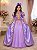 Fantasia Longa Princesa Belli Princesa Lilás Modelo 2 - Imagem 1