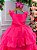Vestido Banana Club Mariana Modinha Rosa Neon - Imagem 2