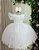 Vestido Menina Bonita Angelie Branco - Imagem 3