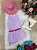 Conjunto Blogueirinha Boiadeira Maraisa Jeans Lilas - Imagem 8