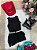 Conjunto Blogueirinha Boiadeira Maraisa Jeans Preto - Imagem 9