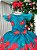 Vestido Marie Lola Verde Florido Natal - Imagem 3