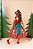 Vestido Marie Madeline Ursinho Xadrez Vermelho - Natal - Imagem 3