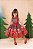 Vestido Marie Madeline Ursinho Xadrez Vermelho - Natal - Imagem 1
