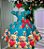 Vestido Marie Milena Ursinhos Verde - Natal - Imagem 2
