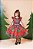 Vestido Marie Eduarda Floral Vermelho - Natal - Imagem 1