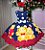 Vestido Marie Ursinhos Azul Marinho - Imagem 1