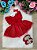 Romper/Vestido Princesa Belli Jardim Vermelho - Imagem 4