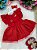 Romper/Vestido Princesa Belli Jardim Vermelho - Imagem 3
