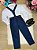 Conjunto Miss Cherry Vitor Suspensorio Azul Marinho - Imagem 3
