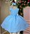 Vestido Belle Fille Lacinho Azul Serenity - Imagem 1