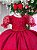 Vestido Bella Child Laize Vermelho Modelo 2 - Imagem 2