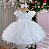 Vestido Marie Bebe Yara Branco - Imagem 1
