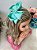 Laço Belli Strass Maria Alice Verde Tiffany - Imagem 3