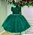 Vestido Marie Mariely Verde Esmeralda - Imagem 1