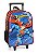 Kit Mochila Rodinhas + Lancheira Super Homem Azul - Imagem 2