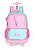 Mochila Rodinhas Barbie Love Cupcake Rosa - Imagem 2