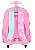 Mochila Rodinhas Barbie Love Cupcake Rosa - Imagem 4