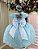 Vestido Marie Realeza Luci Azul Bebe - Imagem 3