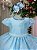 Vestido Marie Realeza Luci Azul Bebe - Imagem 2