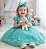 Vestido Marie Realeza Mari Verde Tiffany - Imagem 1