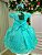 Vestido Marie Realeza Mari Verde Tiffany - Imagem 8