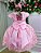 Vestido Marie Realeza Mari Rosa Bebe - Imagem 3