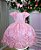 Vestido Marie Realeza Mari Rosa Bebe - Imagem 1