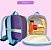 Kit Mochila Rodinhas + Lancheira + Estojo Lilo e Stitch - Imagem 6