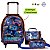 Kit Mochila Rodinhas + Lancheira + Estojo Gamer - Imagem 1