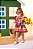 Romper/Vestido Princesa Belli Junino Vermelho - Imagem 1