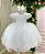 Vestido Menina Bonita Cibele Branco - Imagem 1