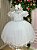 Vestido Menina Bonita Ludmila Branco - Imagem 1